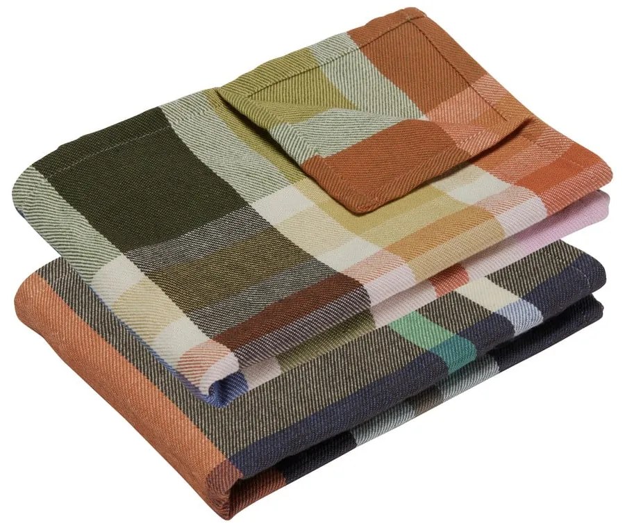 Pamut konyharuha szett 2 db-os 50x70 cm Playful – Hübsch