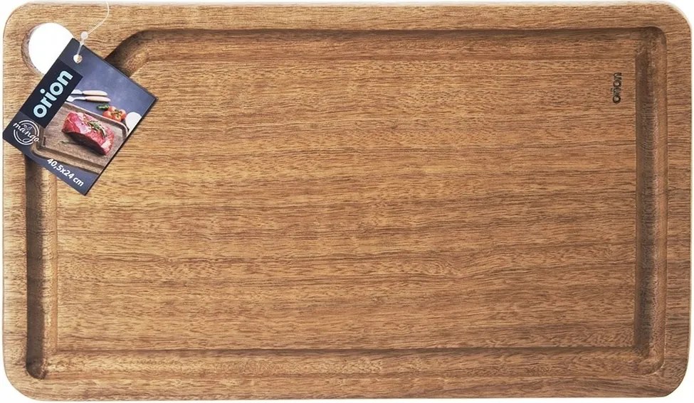 Konyhai vágódeszka felvágott sajt snack tálaló tálca 39,5x23cm