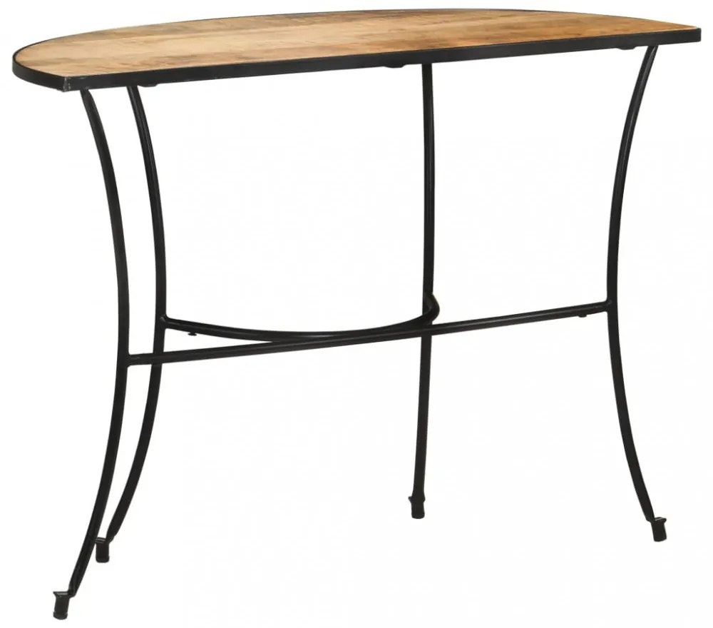tömör mangófa kisasztal 110 x 40 x 77 cm