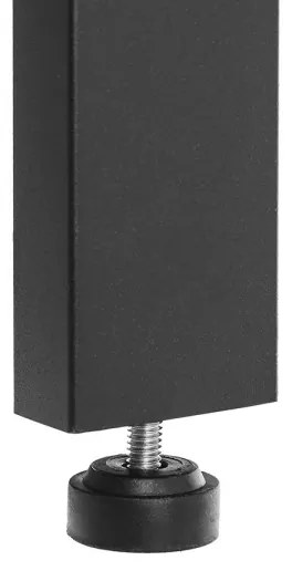 NAVARO könyvespolc barna/fekete