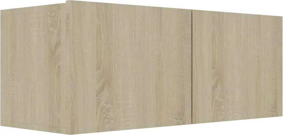 vidaXL sonoma tölgy szerelt fa TV-szekrény 80 x 30 x 30 cm