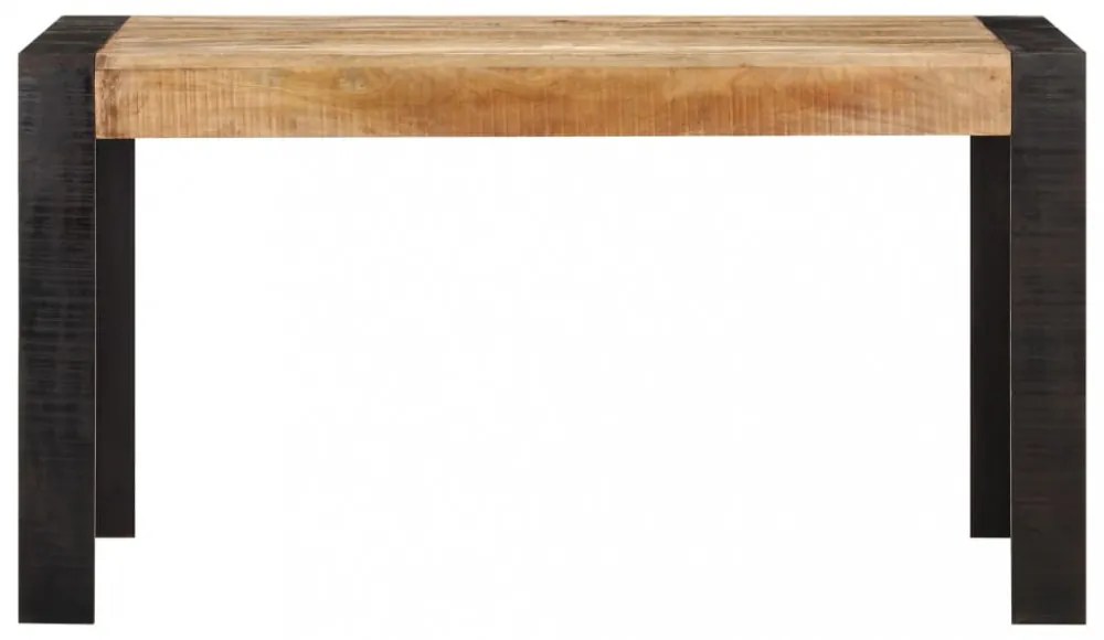 vidaXL tömör nyers mangófa étkezőasztal 140 x 70 x 76 cm