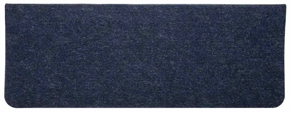 30 db kék öntapadó lépcsőszőnyeg 65x24,5x3,5 cm