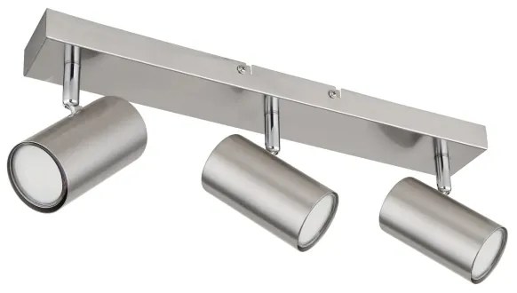 Globo 57911-3 - spotlámpa ROBBY 3xGU10/25W/230V matt króm