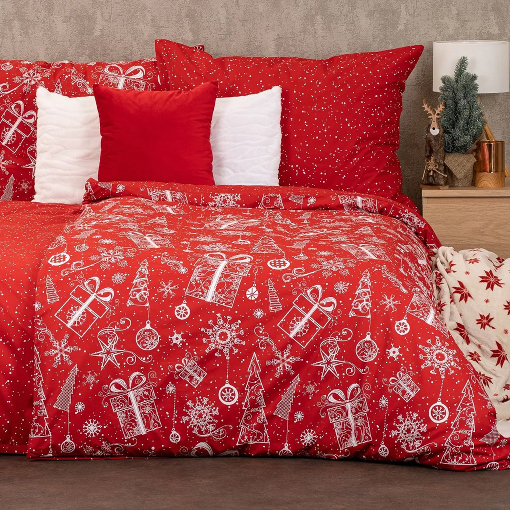 4Home Gift pamut ágyneműhuzat, 140 x 200 cm, 70 x 90 cm