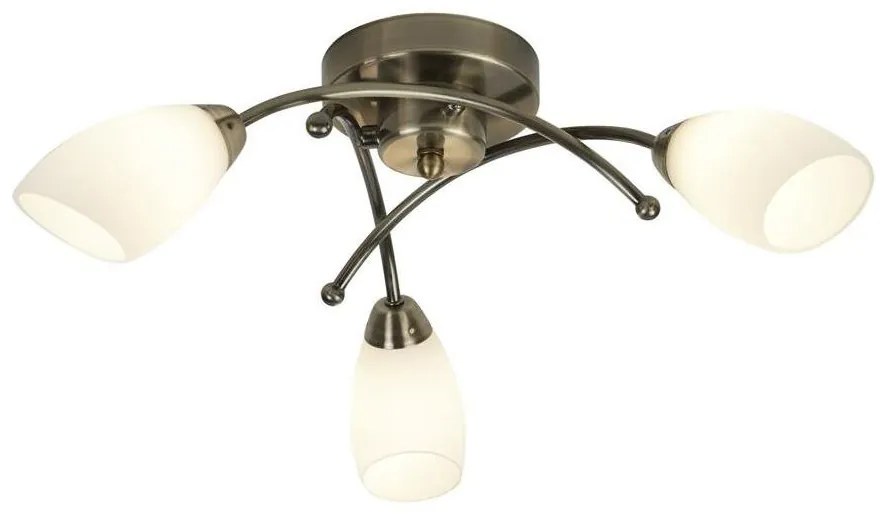 Searchlight 8183-3AB - Felületre szerelhető csillár OPERA 3xG9/7W/230V