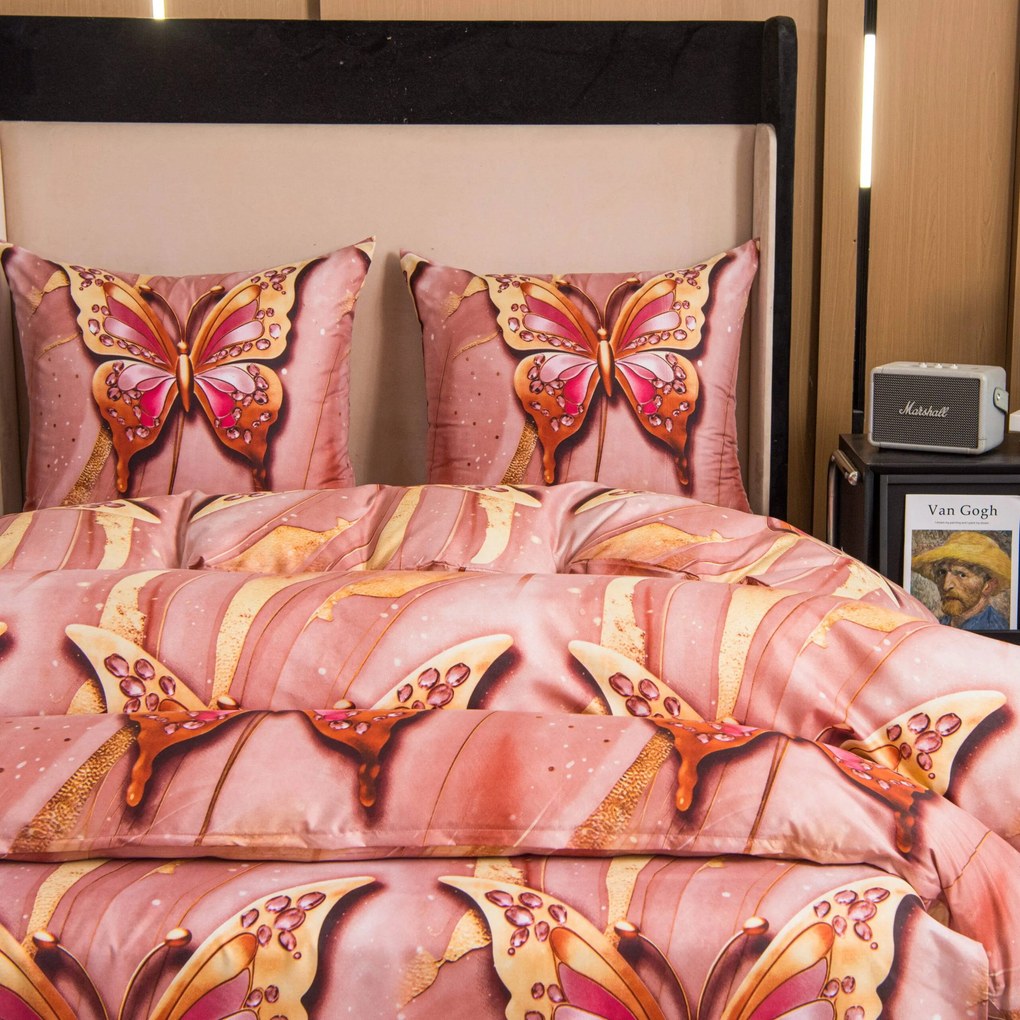 Mikroszálas ágyneműhuzat MONARELLE rózsaszínű Ágyneműhuzat mérete: 70 x 80 cm | 140 x 200 cm