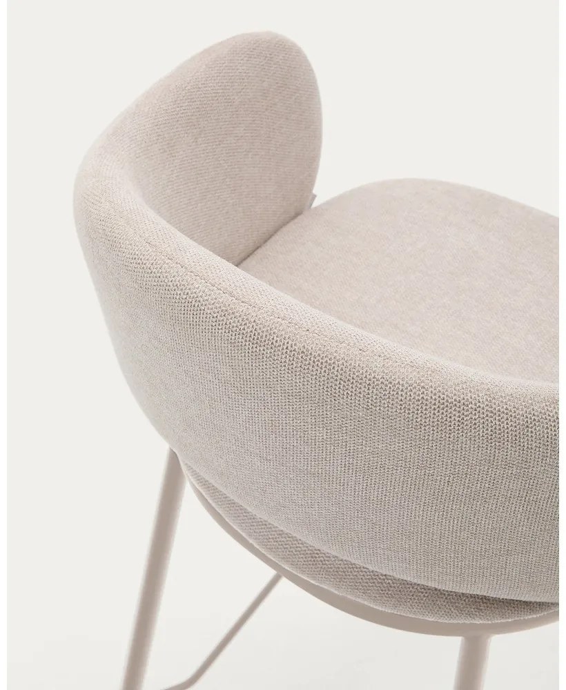 Krémszínű bárszék (ülésmagasság 65 cm) Maina – Kave Home