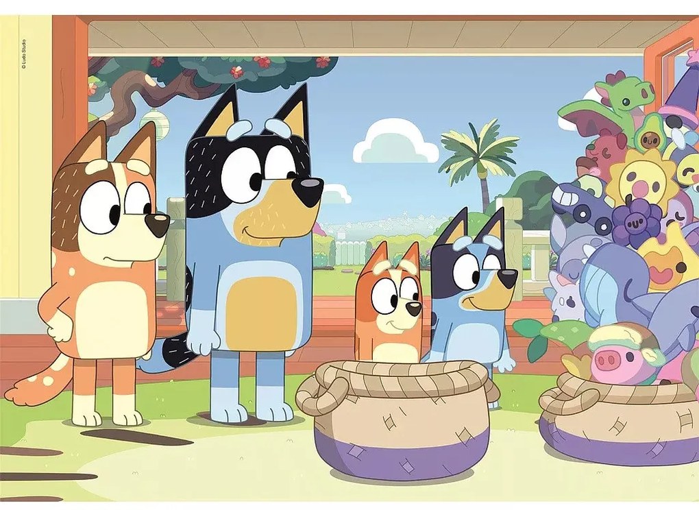 Bluey Family Time 2x20 db-os puzzle Clementoni