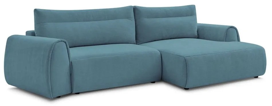Kék sarokkanapé Aden – Bobochic Paris