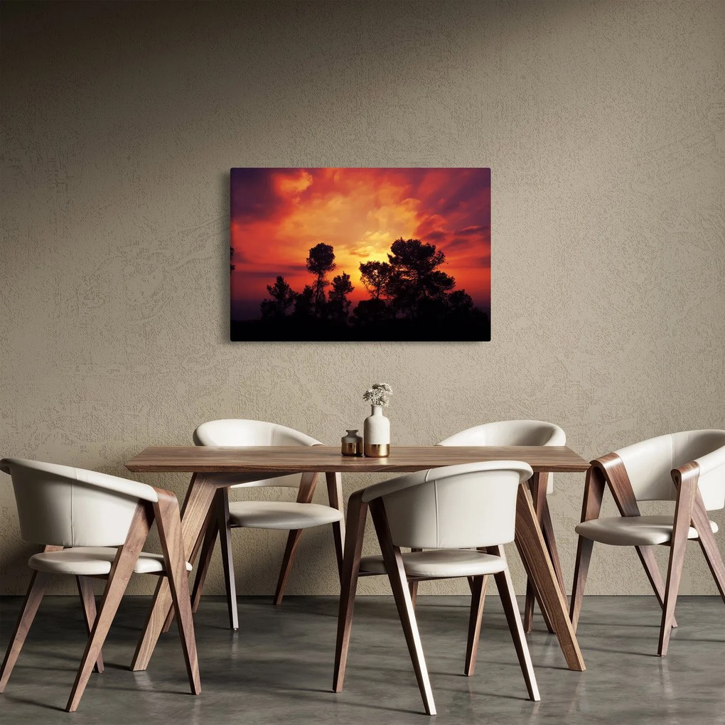 Naplemente képe (90x60 cm)