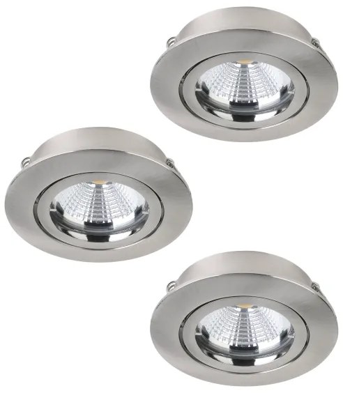 Eglo 95359 - SET 3x LED Beépíthető lámpa TEDO 3xGU10-LED/5W/230V