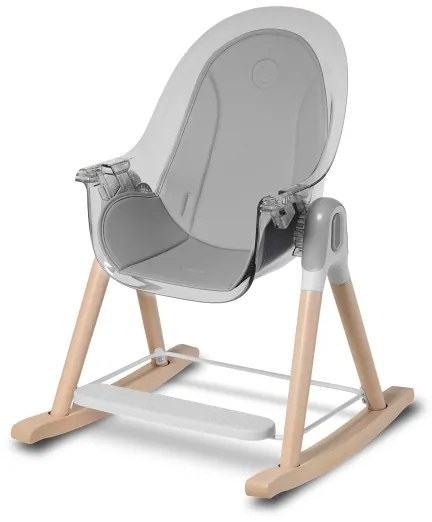 Lionelo - Gyermek étkezőszék MAYA fehér bükk