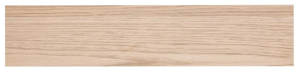 2 db szerelt fa függőpolc 110 x 23,5 x 4 cm