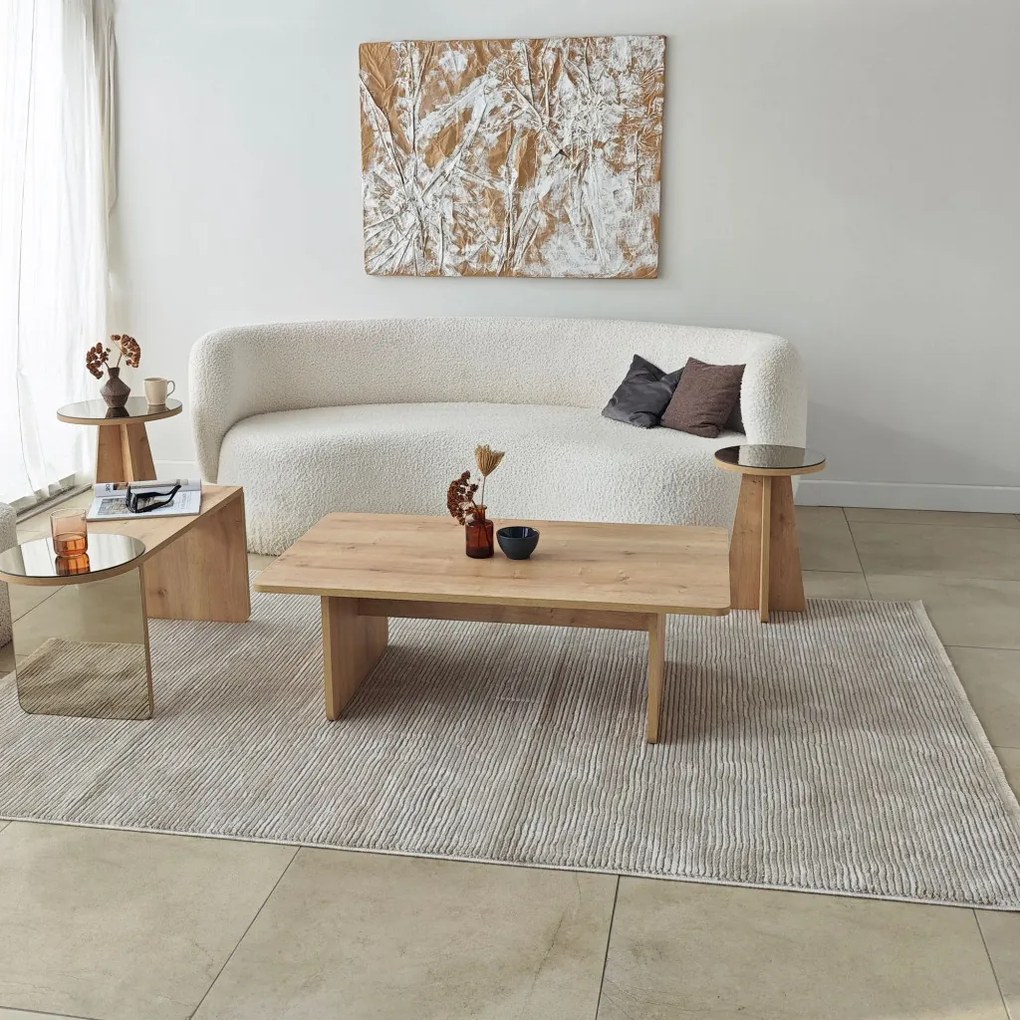 Luna 4 - Bronze, Sapphire Oak