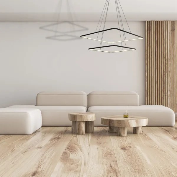 LED Csillár zsinóron NIX LED/50W/230V fekete