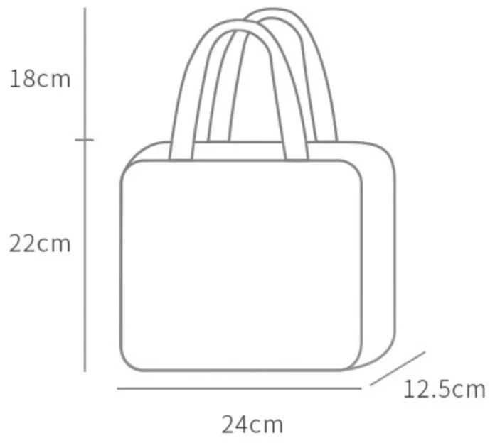 Termotáska WOW! 6,5 L fekete