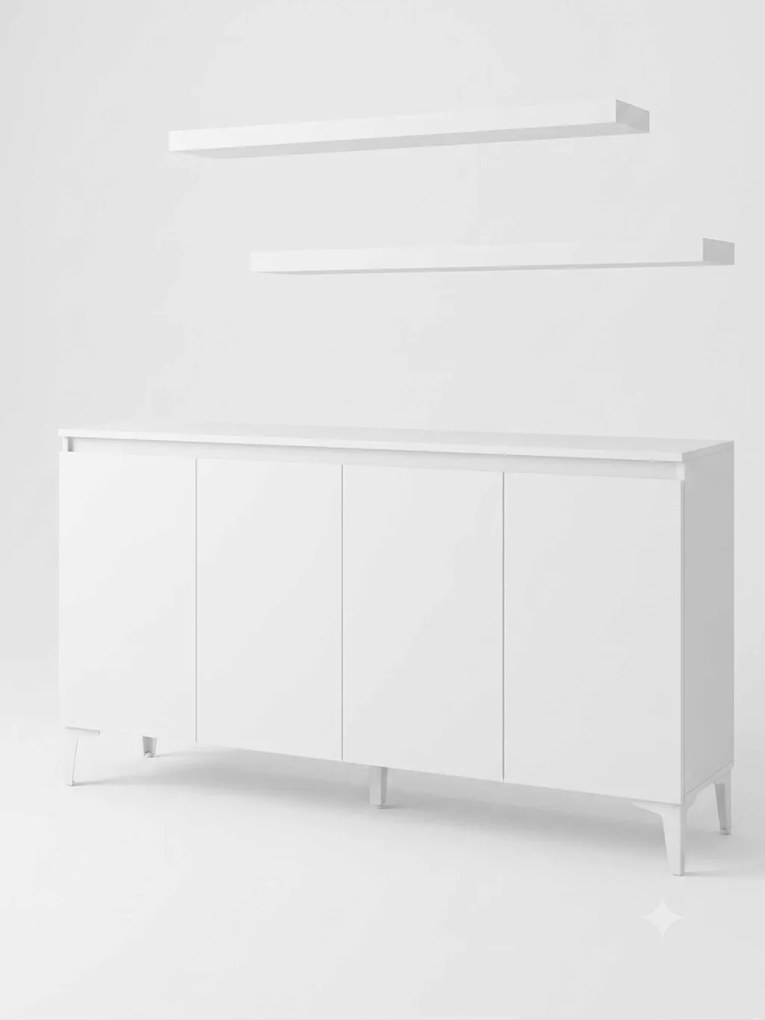 Stella konyhaszekrény, fehér, 120 cm – TR285VST1118