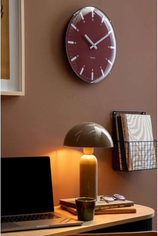 Barna asztali lámpa (magasság 35 cm) Aente – Leitmotiv