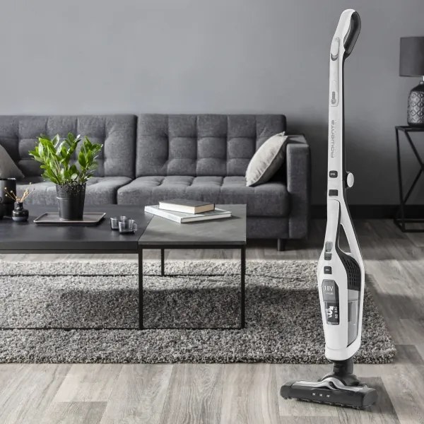 Rowenta - Botporszívó DUAL FORCE 2in1 100W/18V 2500 mAh fehér