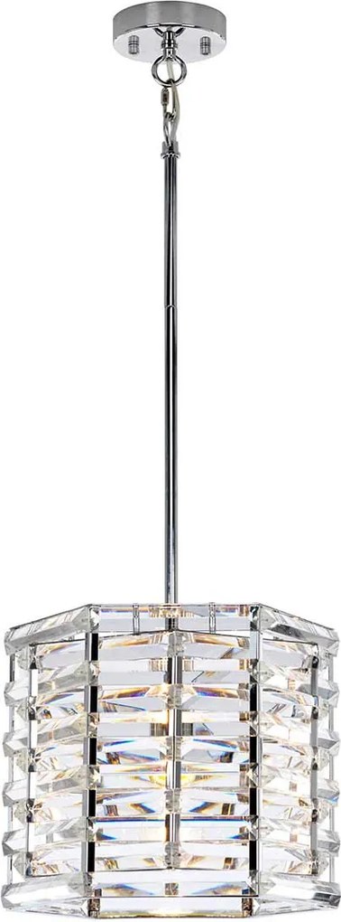 Elstead glamour modern függeszték shoal fényes nikkel elsshoal-1p