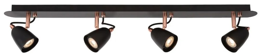Lucide Lucide 26956/20/17 - LED Spotlámpa RIDE-LED 4xGU10/5W/230V réz LC1552