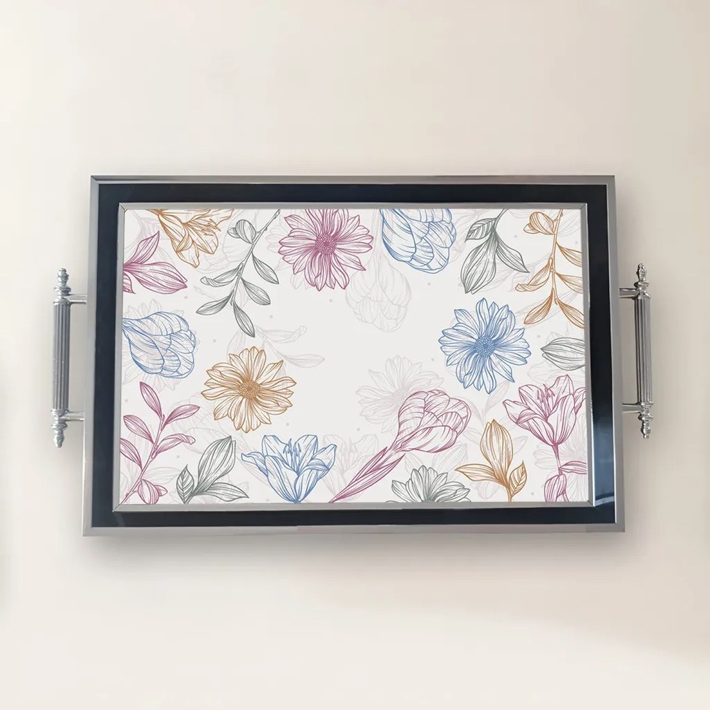 Üveg tálca, 38×24 cm – TPG9791