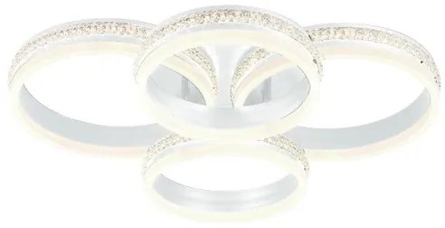 LED dimmelhető felületre szerelhető csillár LED/150W/230V 3000-6500K + távirányító