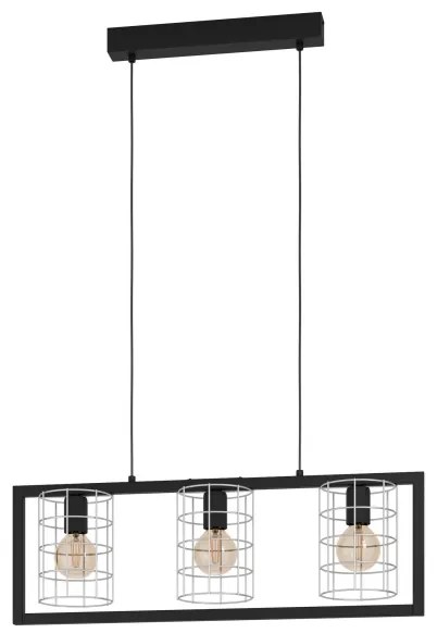 Eglo 43663 - Csillár zsinóron JUBILY 3xE27/40W/230V