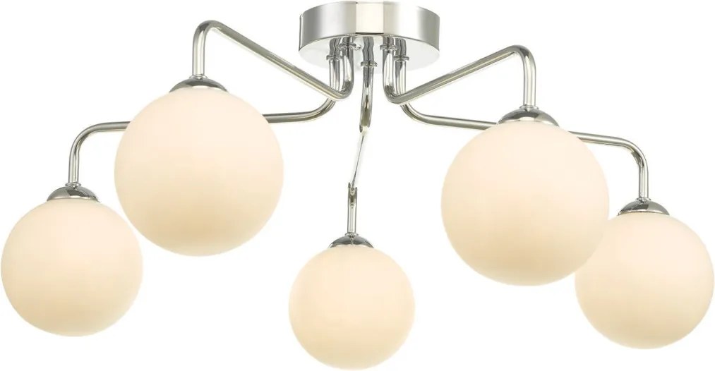 Dar Lighting FEYA FEY0550-02 Plafonlámpa 5x40W/G9
