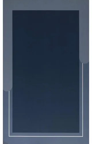 AQUALINE PCD012 fürdőszobaszőnyeg 50 x 80 cm, kék