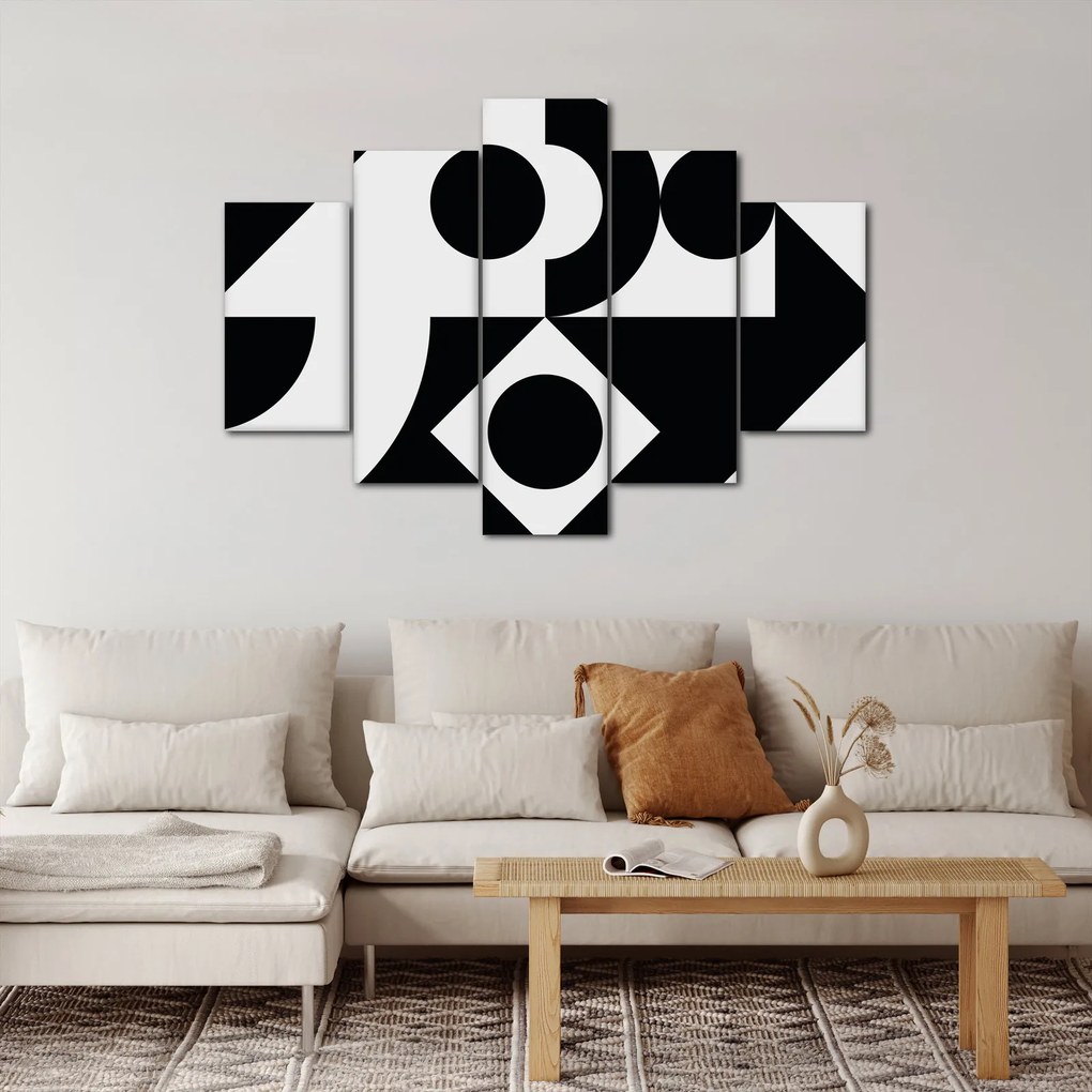 Kép - Geometriai absztrakció N⁰1 (150x105 cm)