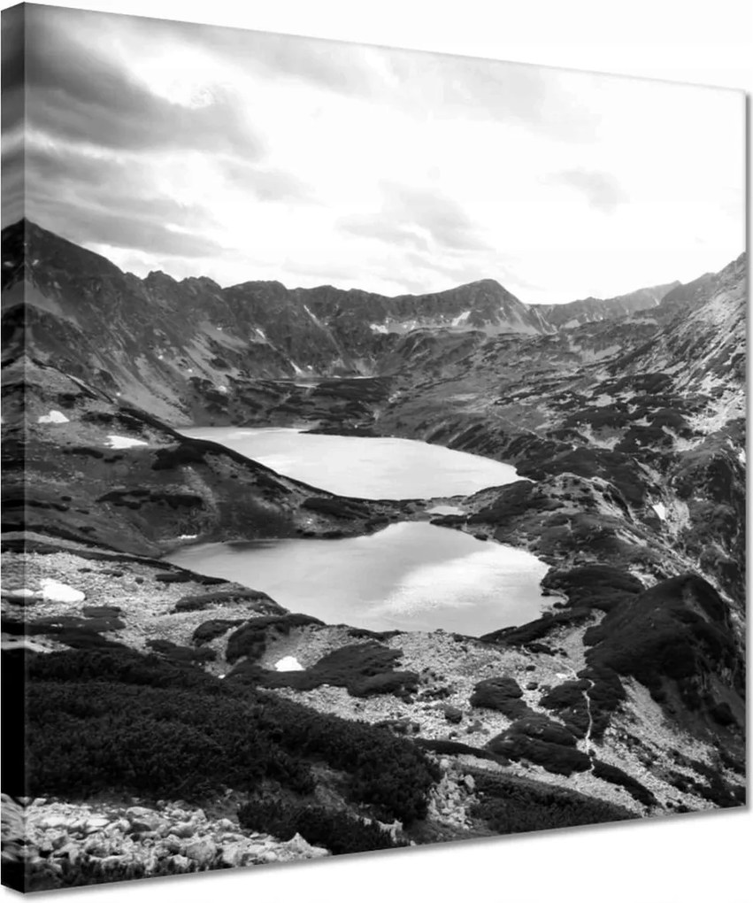 Vászonkép 30x30 Tátra Lengyel hegyek Kilátás