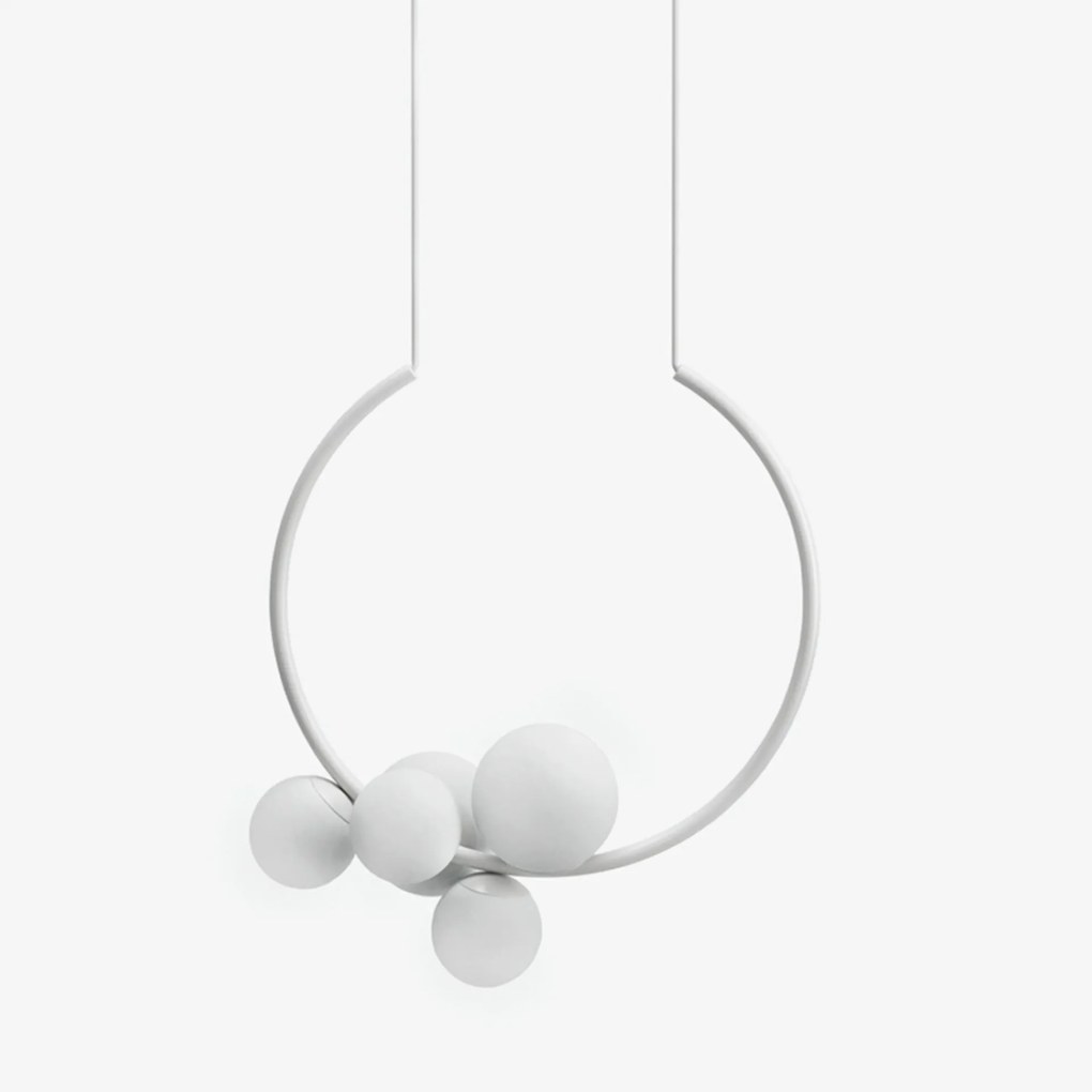 Lucis függőlámpa Ohm 29W Led 3000K üveg argento dorato opál ZL2.L1.O5