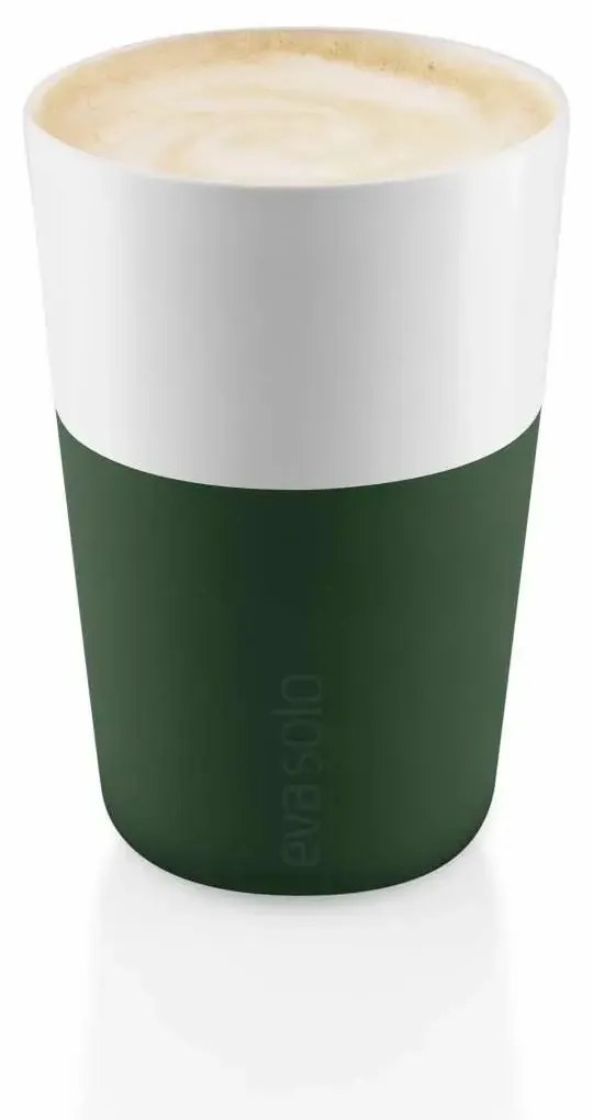 Latte csésze, 2 db-os szett, smaragdzöld - Eva Solo