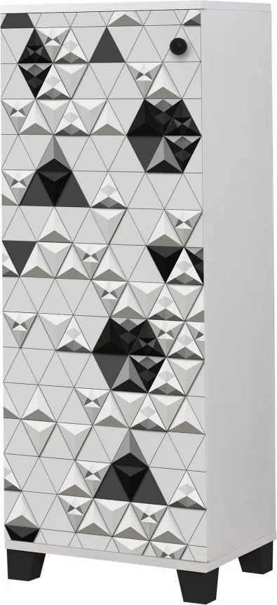 Filinta cipősszekrény, fehér, 50 cm – TR869VEL6505