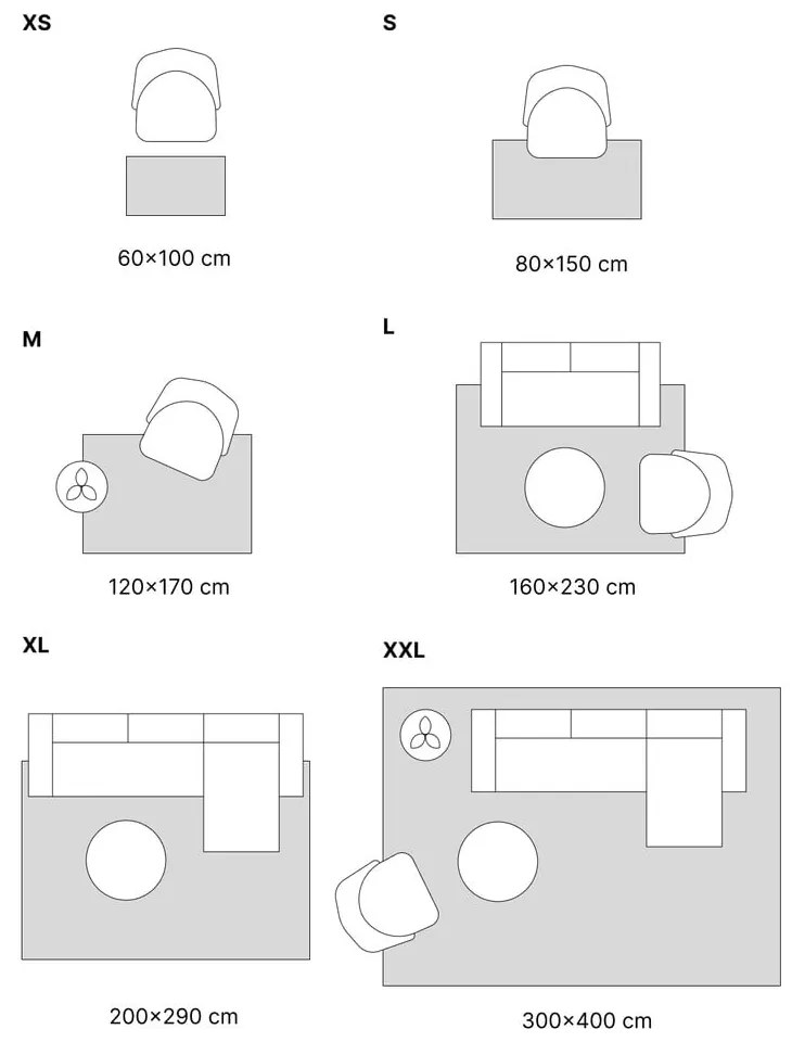 Szőnyeg 192x290 cm Keops – Universal