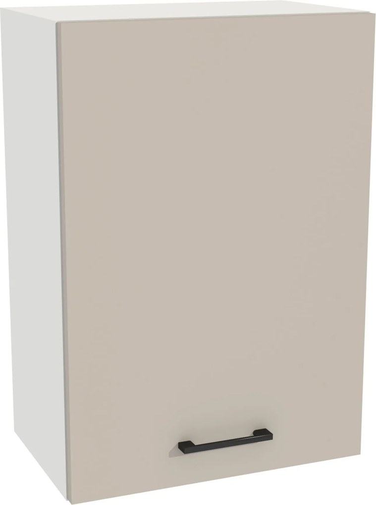 Konyhaszekrény felső 50/72 Capri korpusz fehér front kasmír matt