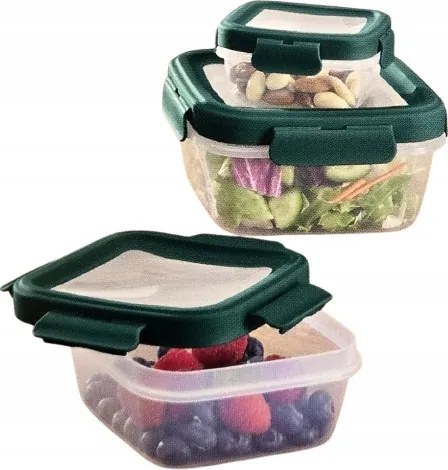 Smukee Ételtároló dobozok 3db 300/680/1380 ml