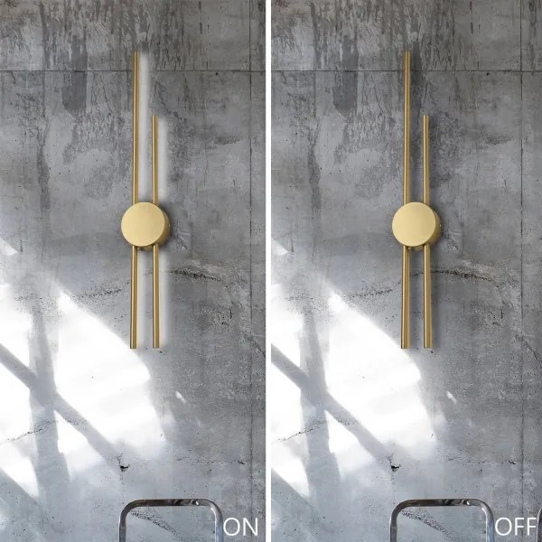 LED fali lámpatest LANA LED/15W/230V 4000K matt arany