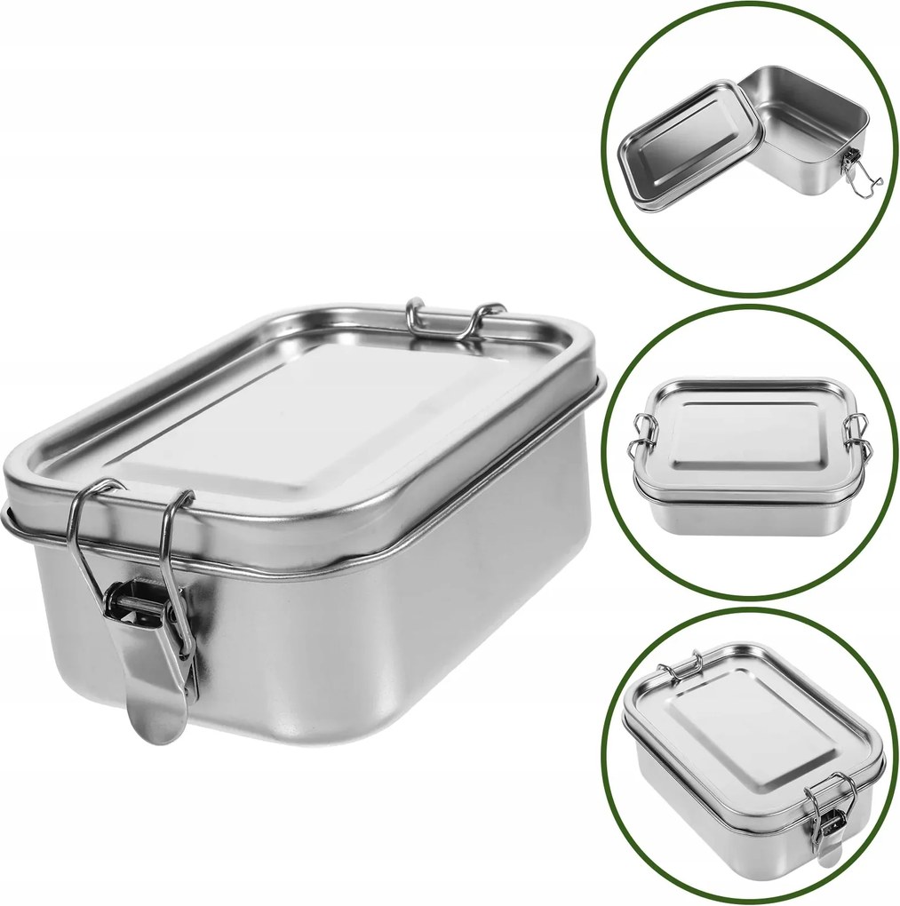 Rozsdamentes acél uzsonnás dobozok Zsidó uzsonnás dobozok m