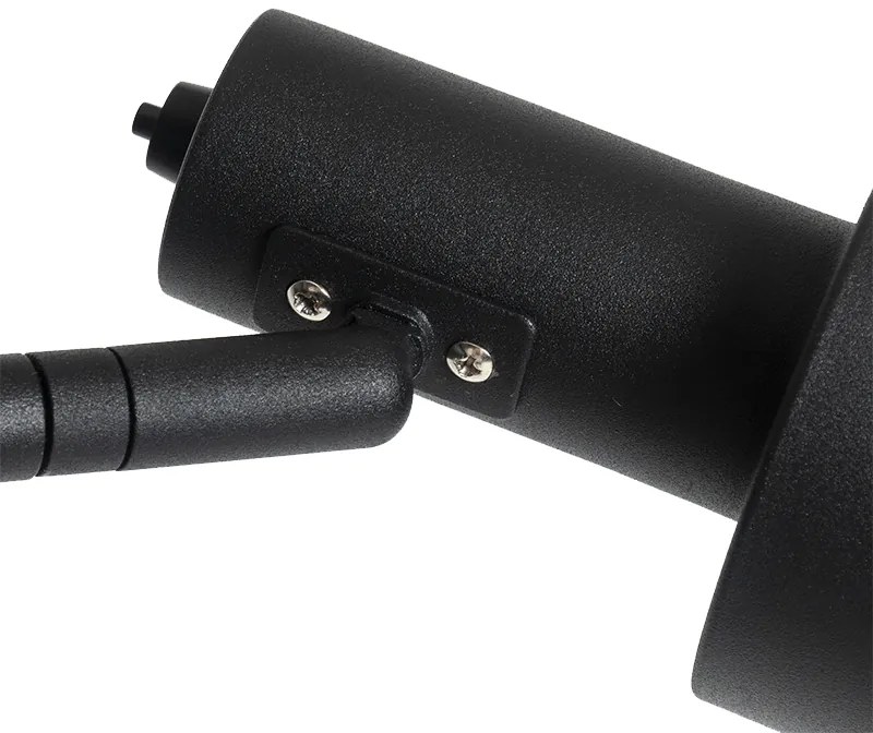 Modern állólámpa fekete 2-lámpás - Stijn