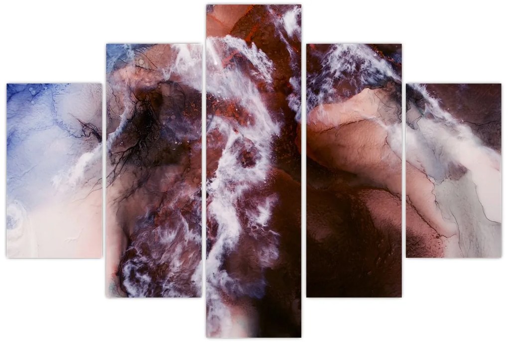 Kép - Lila márvány N⁰3 (150x105 cm)