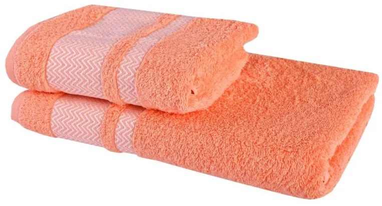 EMI Ates lazacszínű pamut törölköző szett 2db