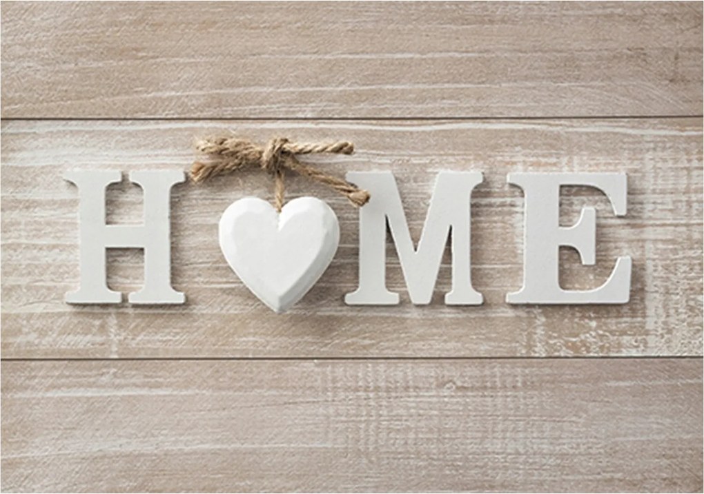 Fotótapéta Felirat Deszka Utánzat Fa 3D 416x254