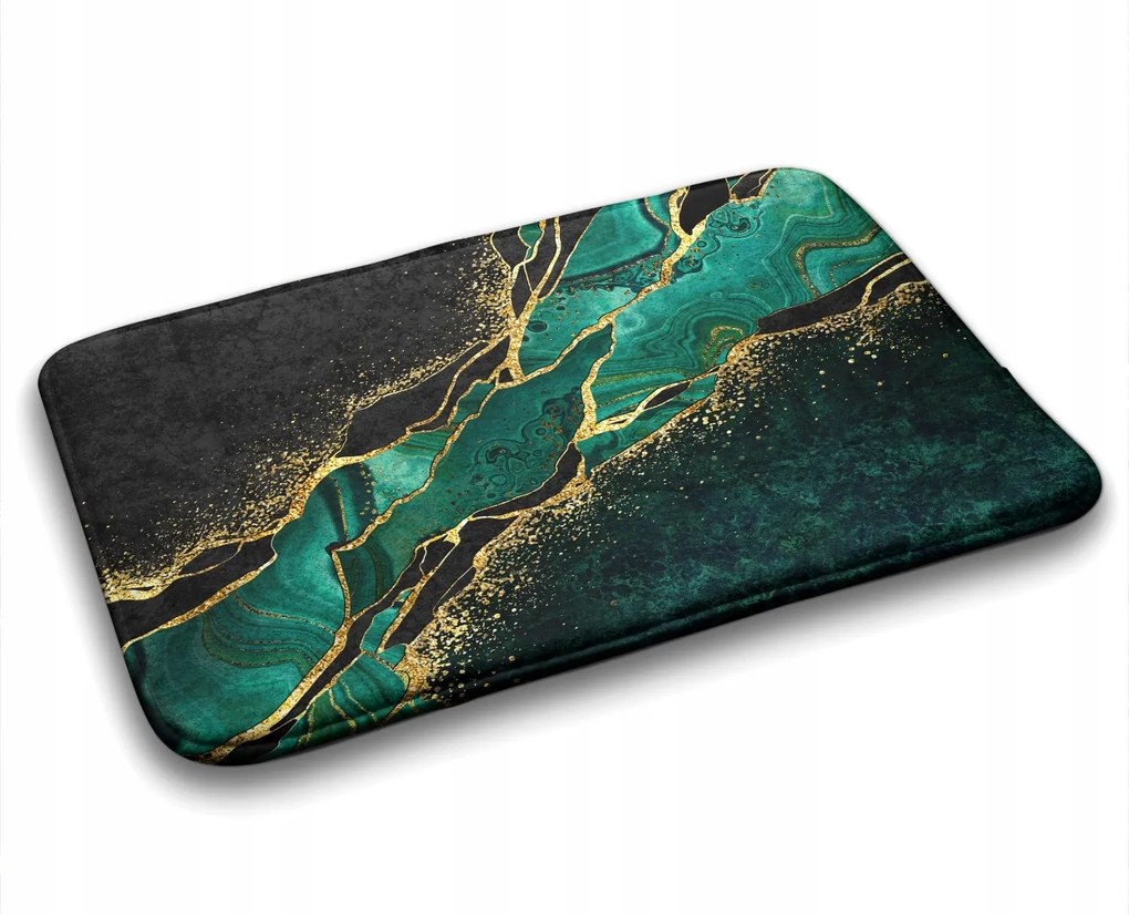 Fürdőszobaszőnyeg Színes absztrakt szőnyeg 75x45