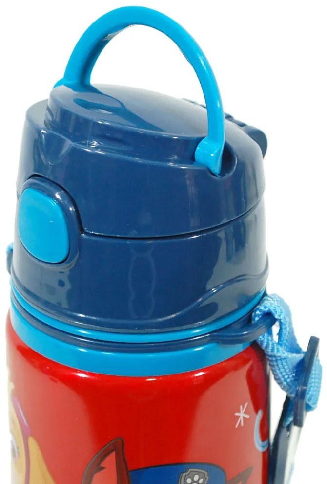 Mancs Őrjárat alumínium szívószálas kulacs akasztóval 600 ml