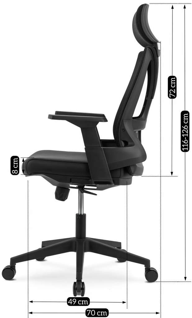 Fekete Irodai Forgószék TRYN