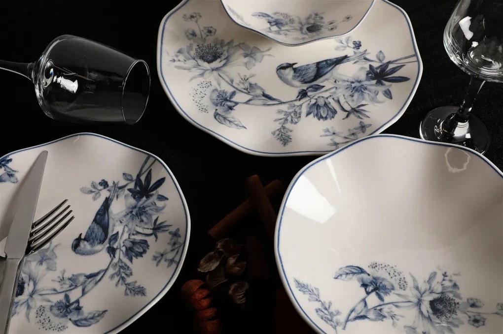 24 részes porcelán étkészlet