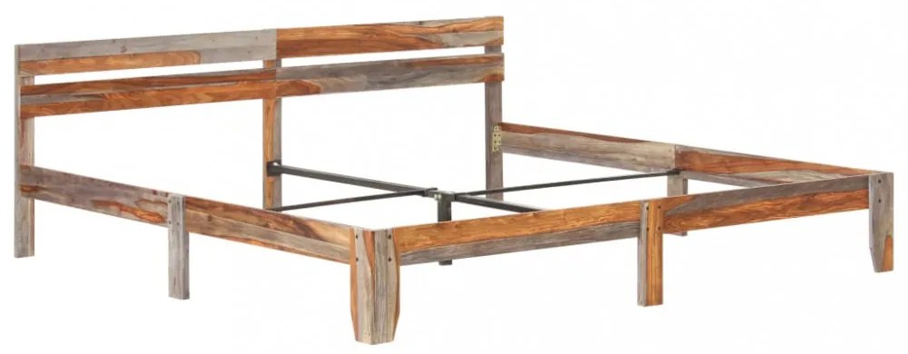 tömör fa ágykeret matrac nélkül 200 x 200 cm